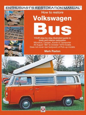 cover image of How to Restore Volkswagen Bus